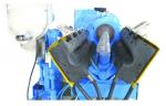 100mm Dia Single Screw Extruder Kneader Machine For Powder Coating Production