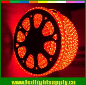 Wholesale AC led light 50m flexible strip 130V 5050 smd strip 60LED/m red led ribbon from china suppliers