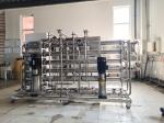 Two Stage Reverse Osmosis Water Treatment Machine For Cosmetics Machinery
