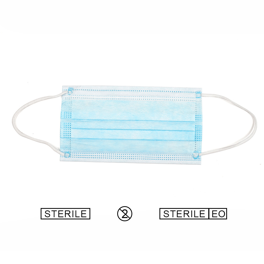 3 Ply Non Woven Sterile Surgical Medical Masks BFE 95% CE FDA Approved
