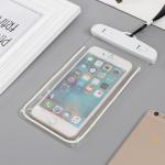 Fluorescent Waterproof Cell Phone Pouch , Sensitive Touch Mobile Phone