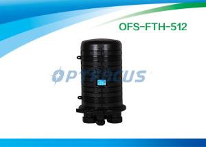 Wholesale 96 Cores Outdoor Fiber Optic Joint Enclosure Vertical / Dome 4 port from china suppliers