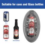 21kg/Box Lightweight Grey Beverage Cooler, Powered By AA Batteries