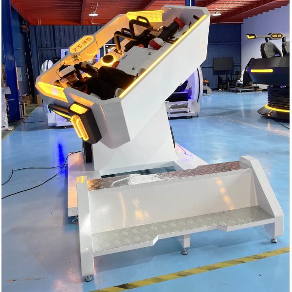 Revolutionize Your Business with VR 360 Simulator Computer CPU 10100F Robotic Arm Rotation System and Acrylic Structure