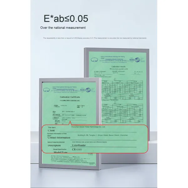 3nh Portable Laboratory Colorimeter Color Difference Treasure CR4501 Paint Coating Plastic Meter