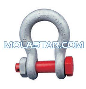 Wholesale Marine Shackle Safety Bolt Type Anchor Shackle MLG 346 High Strength High Quality Anchor Chian Shackles Steel Shackles from china suppliers