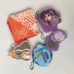 Single Side Plastic Anime Compact Mirror , Small Makeup Mirror For Purse