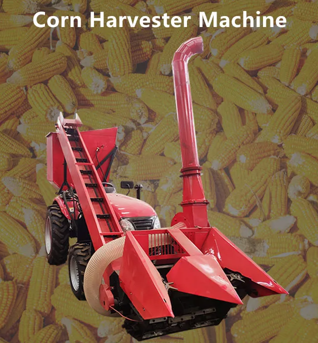 Self-Propelled Maize Combine Harvester | Agricultural Machinery | Wheeled Corn Harvesting Equipment