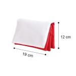 Three Layers Flip Stationery Storage Bag Blank Sublimation Cosmetic Clutch