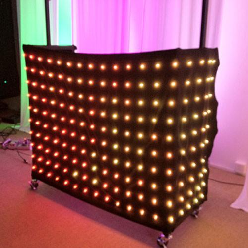 1 x 2m Rgb 3in1 Colorful LED Video Curtain , Professional Decoration LED Light