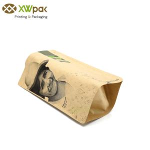 Wholesale Custom k Kraft Paper Packaging Bags Food Bag Pouch Resealable For Coffee Tea from china suppliers