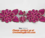 vintage crochet cup mats round motif doilies Crochet Applique headband flowers