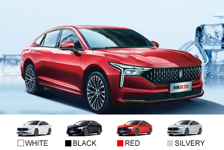 FAW 2024 Bestune B70 1.5 T Automatic Gasoline Petrol Vehicle Sedan Car with Minimum Grand Clearance 15°-20°