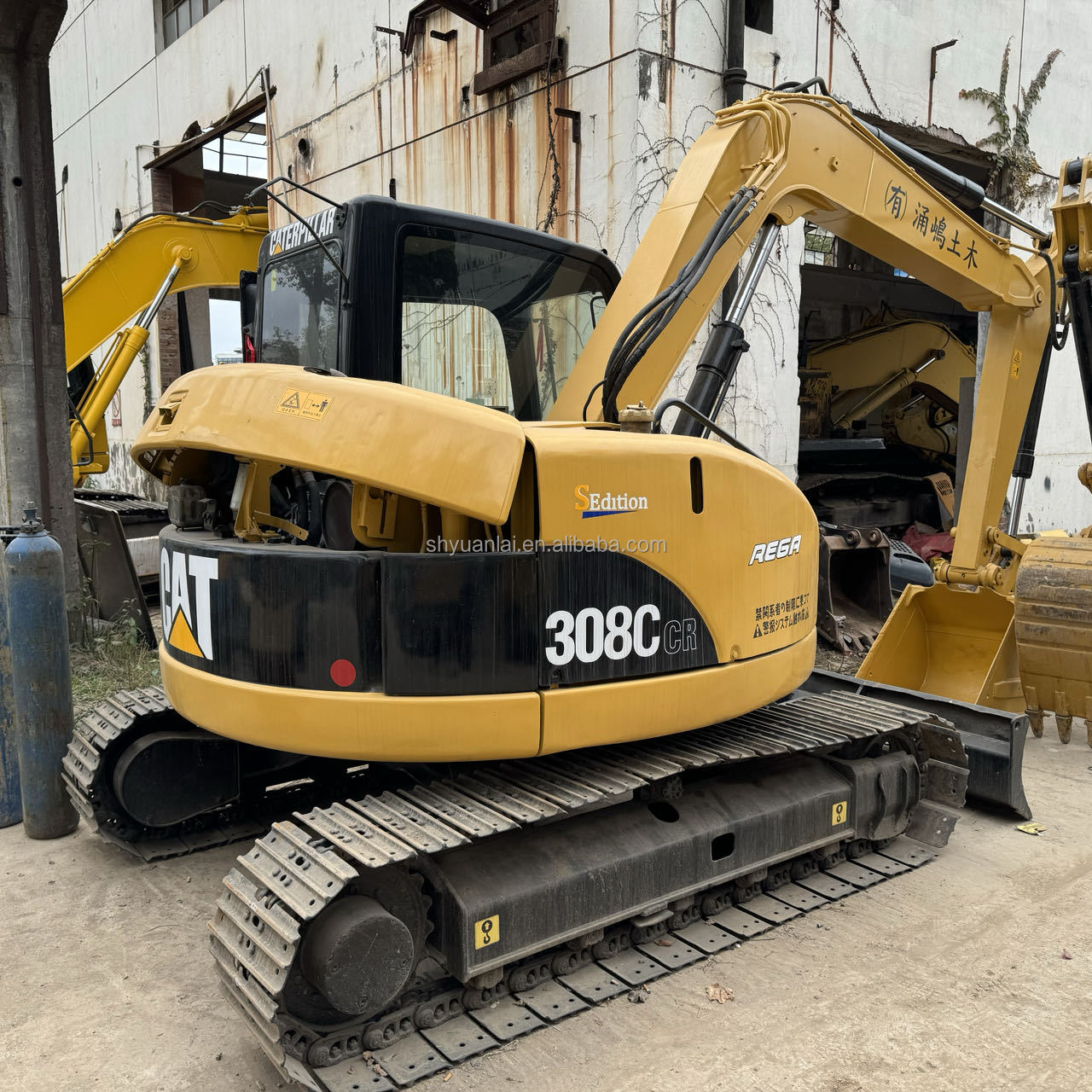 Affordable CAT308c Excavator with Strong Power Original Hydraulic Cylinder Included