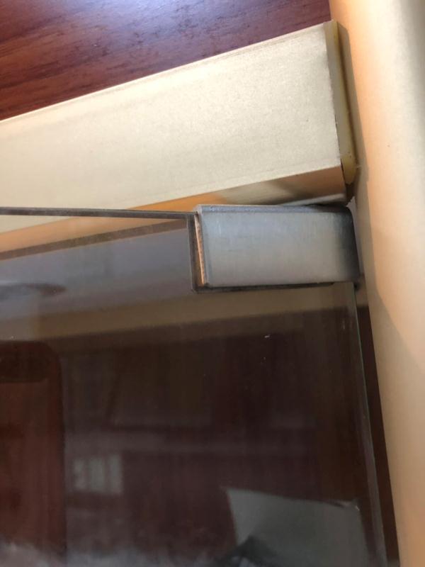 Smooth-Operating Glass Door Pivot Hinge Sets with Magnetic Catch Latch PSS/SSS Finish