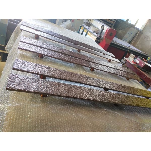 Latest Design Handmade Custom Wall Decorative Metal Plates 304 Stainless Steel Hammered Honeycomb Metal Sheet