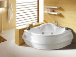 ISO9001 PMMA Acrylic Massage Bathtub High Gloss Alkali Free M3013