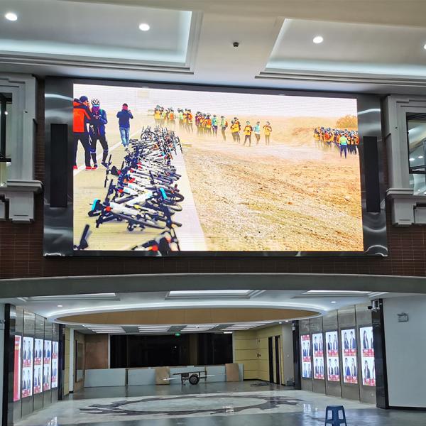 P3.91 Indoor Full Color Screen Rental LED Display Exhibition Hall Electronic TV
