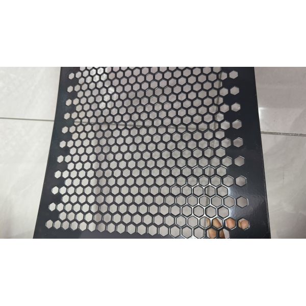 Slotted Perforated Metal Sheet With Hexagonal Honeycomb Holes 1220×2550mm
