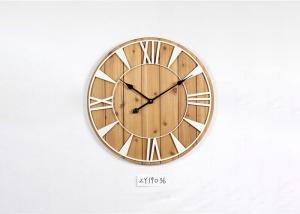 Wholesale Round Numerals Irregular Knot Metal Frame Wall Clock from china suppliers