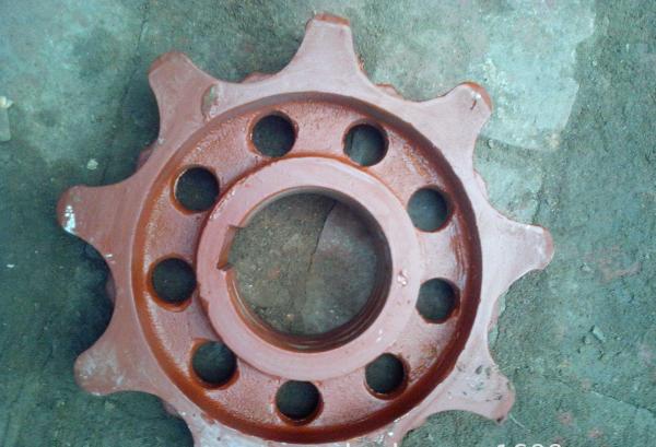 Rustproof Custom Roller Chain Sprocket Wheel Anti Erosion