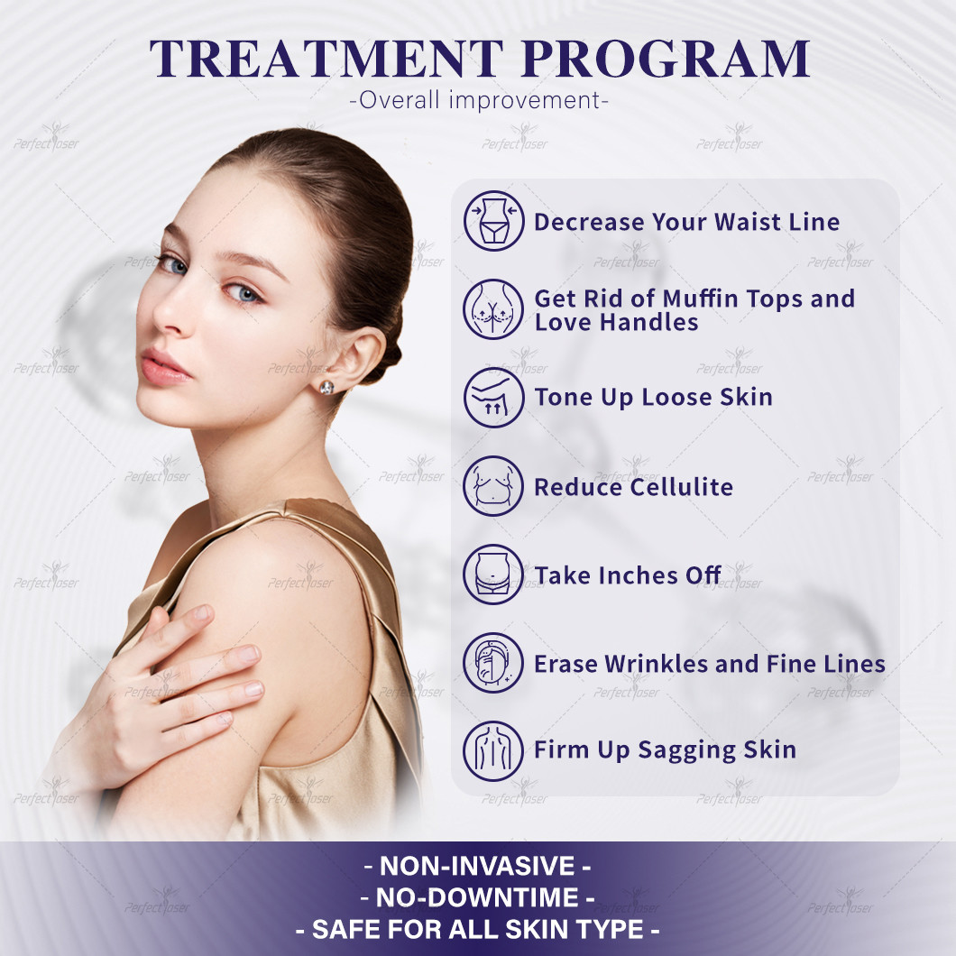 Fastest Result RF Multi-polar Radio Frequency Pulsed Electro Magnetic Fields Slimming Machine