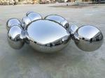 Contemporary Large Abstract Sculpture , Stainless Steel Garden Ornaments Statues