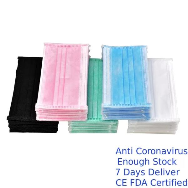 Economic Disposable Face Mask Anti Bacteria For Dust Free Workshop / Food