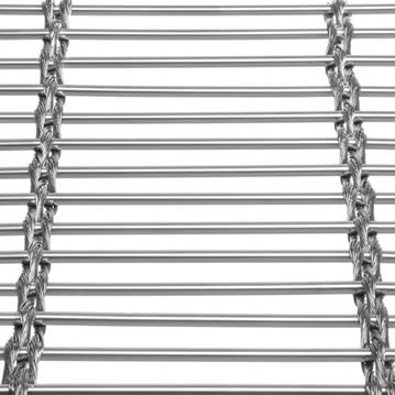 Cable metal mesh with three 3mm cable mesh.