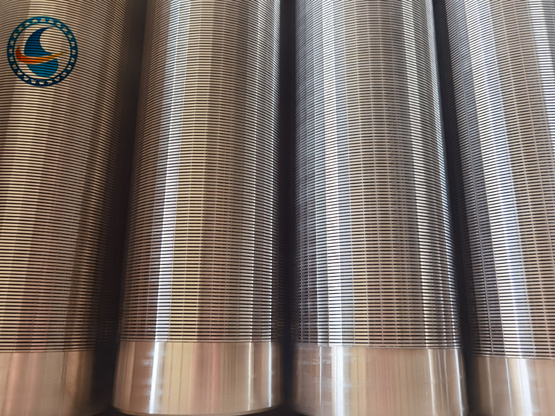 1.0mm Slot Wire Wrapped Pipe Full Welded Stainless Steel
