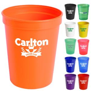 Wholesale 16 OZ Plastic Stadium Cup Reusable Plastic Party Tumbler Logo Imprint Plastic Cups Party Cups from china suppliers