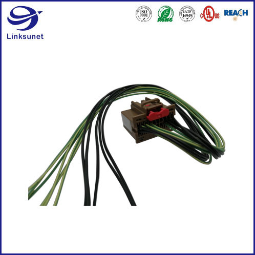 Automotive OEM Wiring Harness With 34729 2.54mm Header Molex Housing