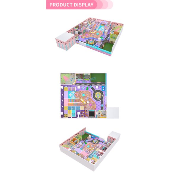 Custom Indoor Commercial Soft Play Equipment Kindergarten Play Center Soft Playground Park