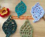 Golden Venise Lace Trim Flower Motif Ribbon Crafts