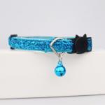 Adjustable Size Small Safety Nylon Gerrit Material Cat Collar For Pet