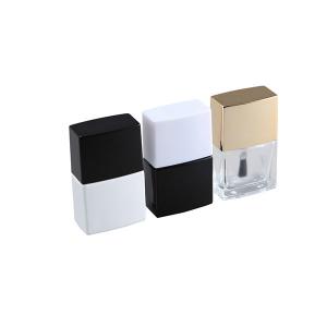 Wholesale Clear Empty Glass Nail Polish Bottles , 12ml Empty Square Nail Polish Bottles from china suppliers