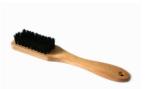 100% Pig Shoe Natural Bristle Hair Brush Grass Tree Wooden Handdle
