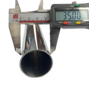 Wholesale 0.4mm-3.0mm Mirror Satin Surface 1 3/8'' Inox Metal Tube 201 304 316 Grade 35mm Dia Stainless Steel Round Pipe from china suppliers