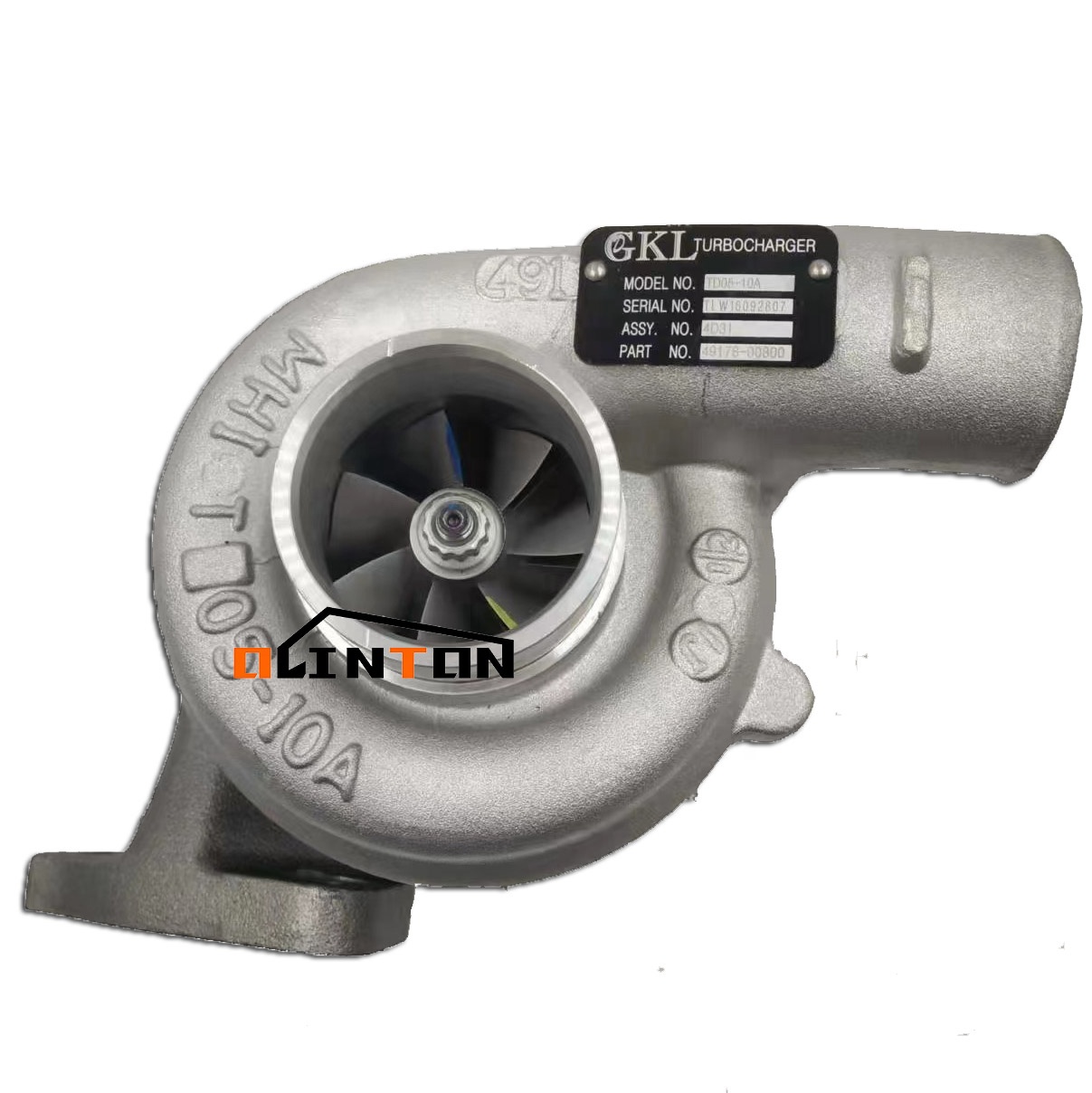 Excavator Turbocharger 4D31 TD05-10A 500205-171 HD450 49178-00550 For Kato Engine