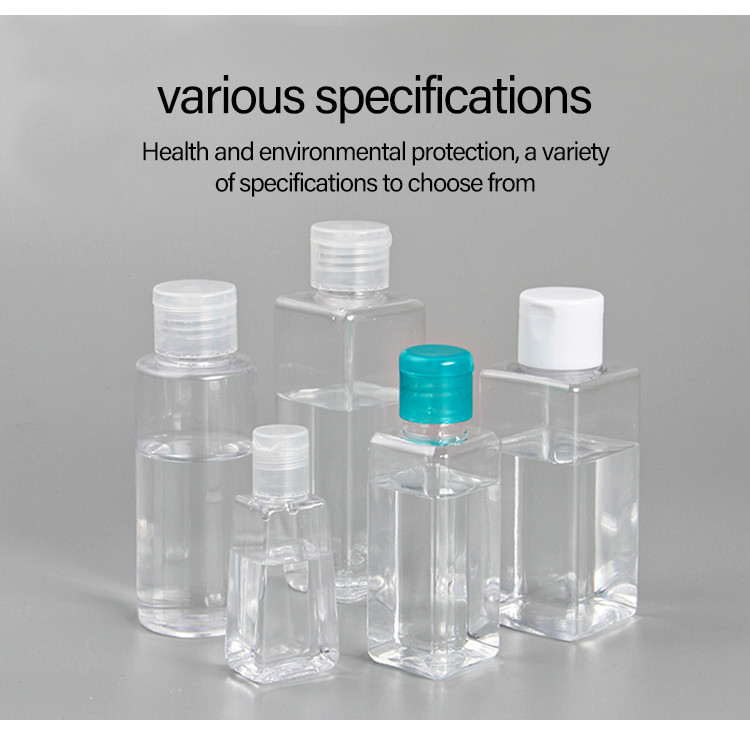 Mini Cute Travel Portable Plastic Sanitizer Bottle With Cartoon Silicone Holder