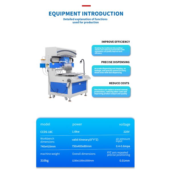 18 Color 3D Soft PVC Keychain Machine Custom Keychain Automatic Dispensing Machine