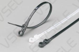 Wholesale Mountable Industrial Cable Ties / Self Locking Loop Plastic Tie Straps from china suppliers