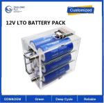 LTO 12V 40AH 45AH Lithium titanate battery Low temperature power inverter solar