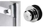 8-12 Thick Safe Glass Barn Door and Hardware Kit with 304 Stainless Steel
