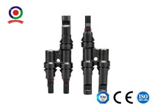 Wholesale IP67 Protection 2to1 T Branch Connector Female / Male from china suppliers