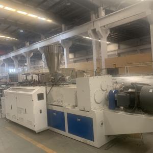China 150kg/H Twin Screw Upvc WPC Profile Extrusion Line eco friendly on sale