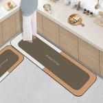 Anti Slip Anti Oil Washable Kitchen Carpet Anti Fatigue Kitchen Runner 40*60