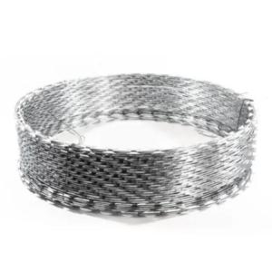 Wholesale Affordable GI Razor Wire Barrier Concertina Barbed Wire Rolls for Airport Protection from china suppliers