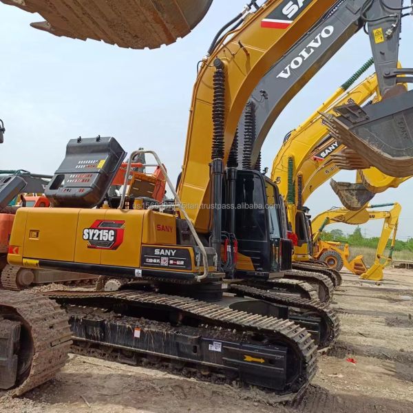Used SANY SY215C pro Excavator 21000 KG Crawler Excavator in Excellent Condition