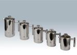 12 - 51oz Metal French Press Coffee Maker Double Wall Keep Warm Shinny Cafetiere